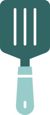 Spatula web simgesi vektör çizimi 
