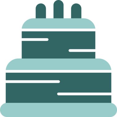 kek vektörü resimleme simgesi işareti  