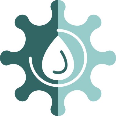 - Kan. Web basit simgesi illüstrasyonu