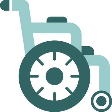 sandalye simgesi, vektör illüstrasyonu basit tasarım