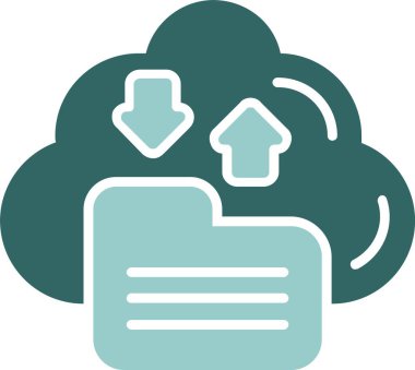 bulut indirme simgesi, özet biçimi 