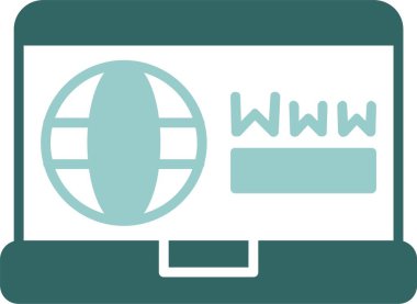 Vay canına. Web simgesi basit illüstrasyon