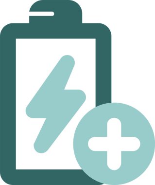  pil ikonu vektör çizimi tasarımı