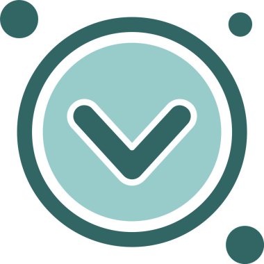 Navigasyon oku düştü. Web simgesi basit illüstrasyon