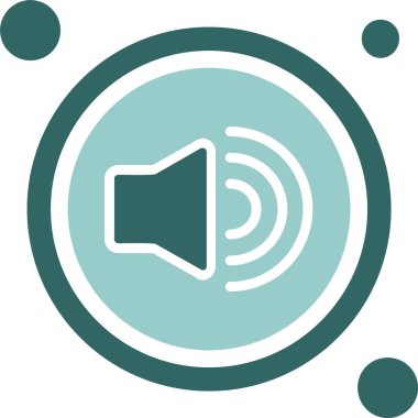 Sözcü Simgesi. Cilt Simgesi Vektörü. Hoparlör ikon vektörü. Ses Sembolü