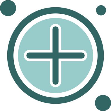 Düğme web simgesi, vektör illüstrasyonu ekle              