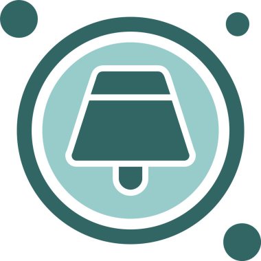 Yeni Bildirim Düğmesi simgesi, vektör illüstrasyonu 