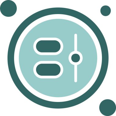 Görev Görünümü web simgesi, basit vektör illüstrasyonu