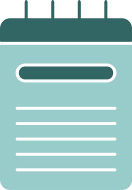 Yazmak. Web simgesi vektör illüstrasyonu