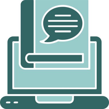 Dijital öğrenme platformu vektör illüstrasyon tasarımı