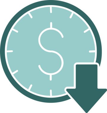 Asgari Maaş simgesi vektör illüstrasyon tasarımı