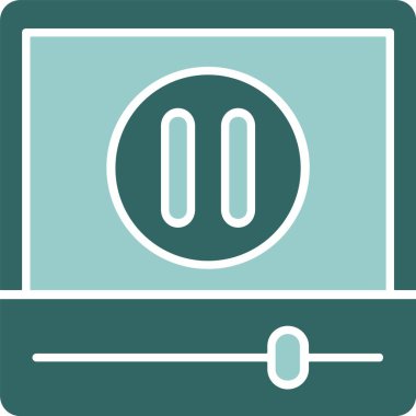 Simge vektör resimlemesini duraklat 