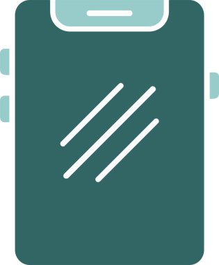 Telefon ağı basit simge illüstrasyonu