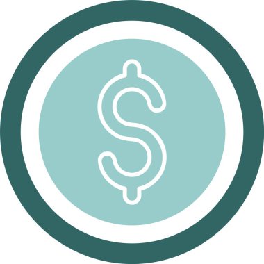 Dolar işareti vektör illüstrasyonuName