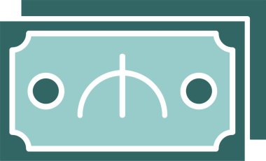  Azerbaycan Manat ikon vektör çizimi