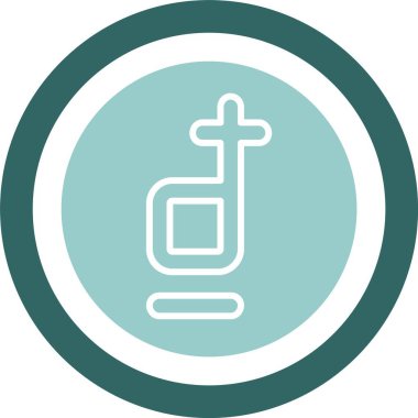 Vietnamca Dong simgesi vektör illüstrasyonu 