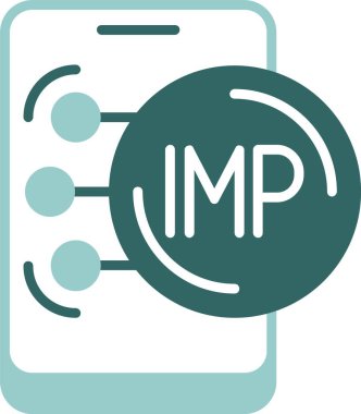 Man Pound ikon vektör illüstrasyonu adası