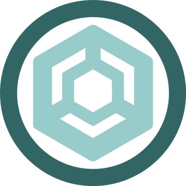 Thetan Arena Sikke Ağı vektör illüstrasyonu