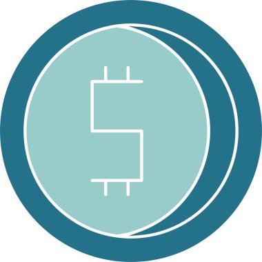 Dolar işareti vektör illüstrasyonuName