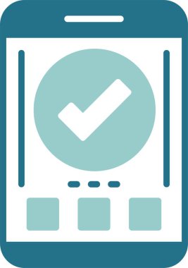 İşaretleme simgesi, vektör illüstrasyonu basit tasarım