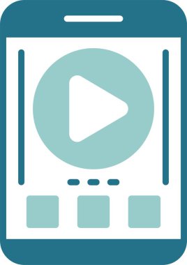 çalma simgesi, vektör illüstrasyonu basit tasarım