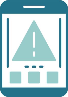 Hata simgesi, vektör illüstrasyonu basit tasarım