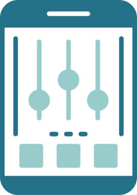 ayarlar simgesi, vektör illüstrasyonu basit tasarım