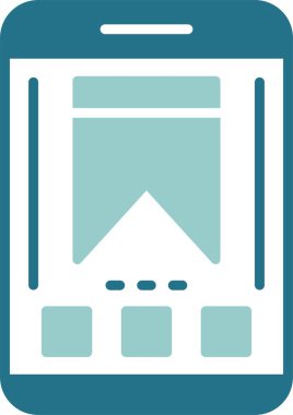 yer imi simgesi, vektör illüstrasyonu basit tasarım