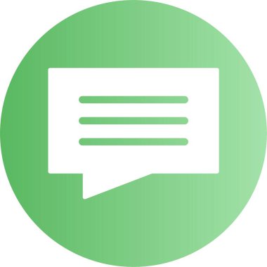 İleti balonu sohbeti, illüstrasyon, beyaz arkaplan üzerindeki vektör 