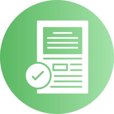 Deneme, kontrol listesi düz vektör deseni