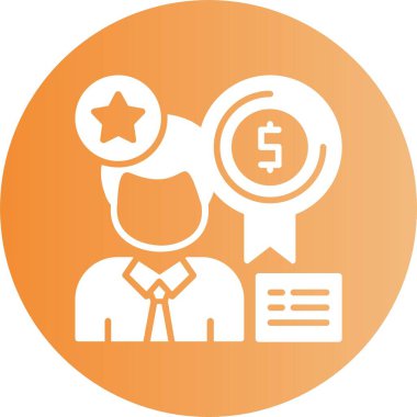 Ödül simgesi vektör illüstrasyon tasarımı