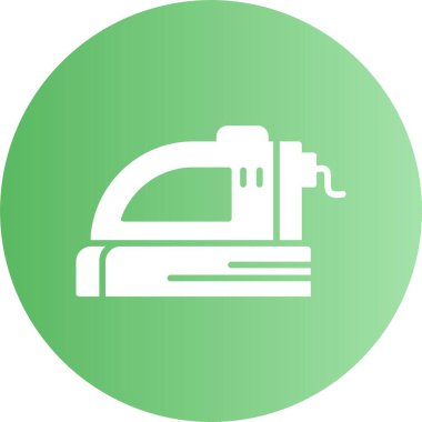 Modern demir simgesinin vektör illüstrasyonu