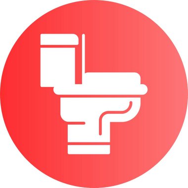  Tuvalet ikonu vektör illüstrasyon tasarımı