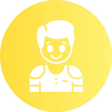 Hevesli. Web simgesi basit vektör illüstrasyonu