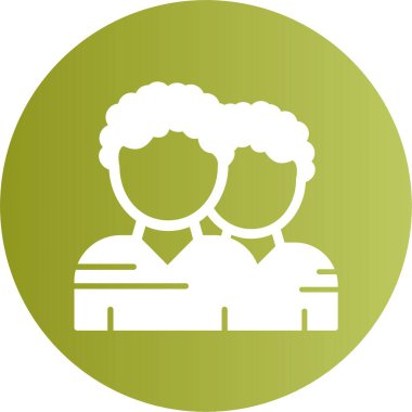 Takım. Web simgesi basit vektör illüstrasyonu