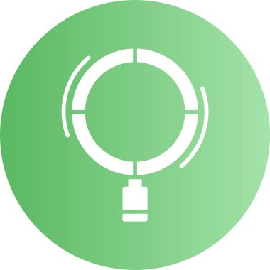 Araştır. Web basit simgesi illüstrasyonu