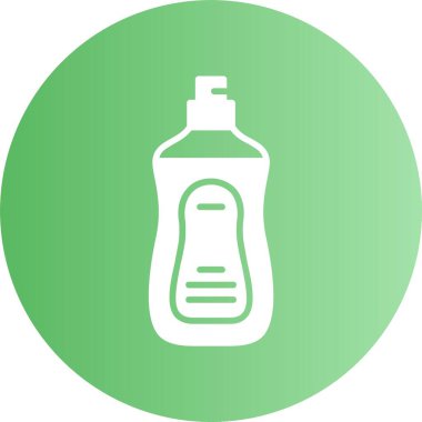 Tabak sabunu simgesi, vektör illüstrasyonu 