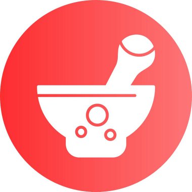 Pestle Web basit simge illüstrasyonu