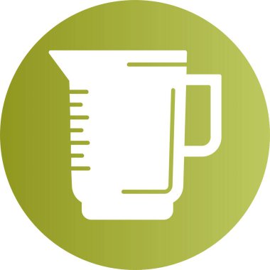 Sürahi. Web simgesi basit illüstrasyon