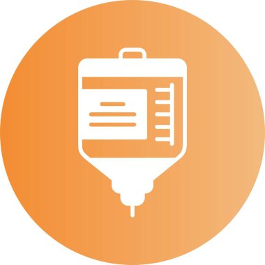 Damla. Web simgesi basit illüstrasyon