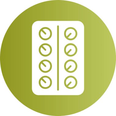 Haplar. Web basit simgesi illüstrasyonu