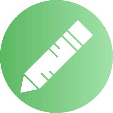 Kalem. Web simgesi basit illüstrasyon 