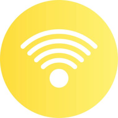 wifi işaret simgesi vektör illüstrasyonu 
