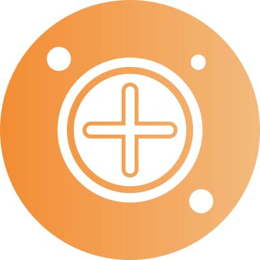 Düğme web simgesi ekle, basit vektör illüstrasyonu