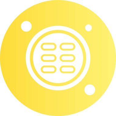 Web Menü Simgesi. Web Düğmesi kavramı. Vektör İllüstrasyonu. Düz Tasarım Biçimi