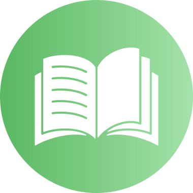 kitap simgesi, vektör illüstrasyonu basit tasarım