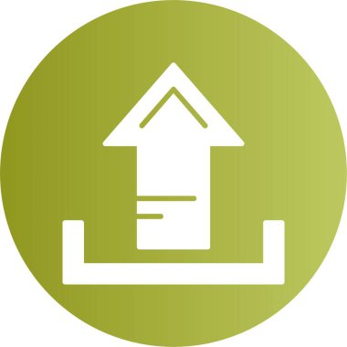 Gönderme simgesinin vektör illüstrasyonu