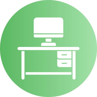 masa simgesi, vektör illüstrasyon tasarımı