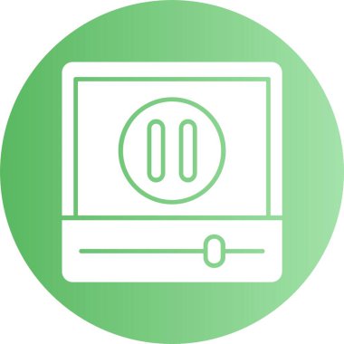 Simge vektör resimlemesini duraklat 