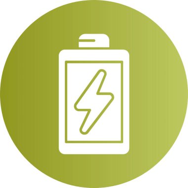 Pil koruyucu, web basit illüstrasyon simgesi